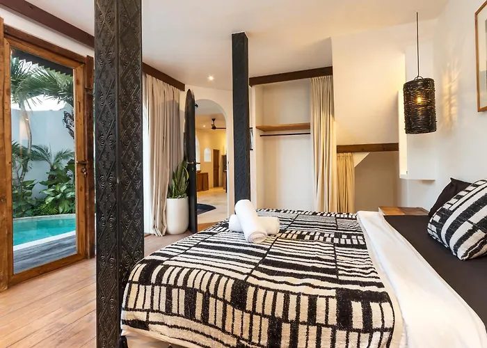 Castilla - Ethnic Vibes Tropical 4br With Private Pool, 10 Minutes From Canggu