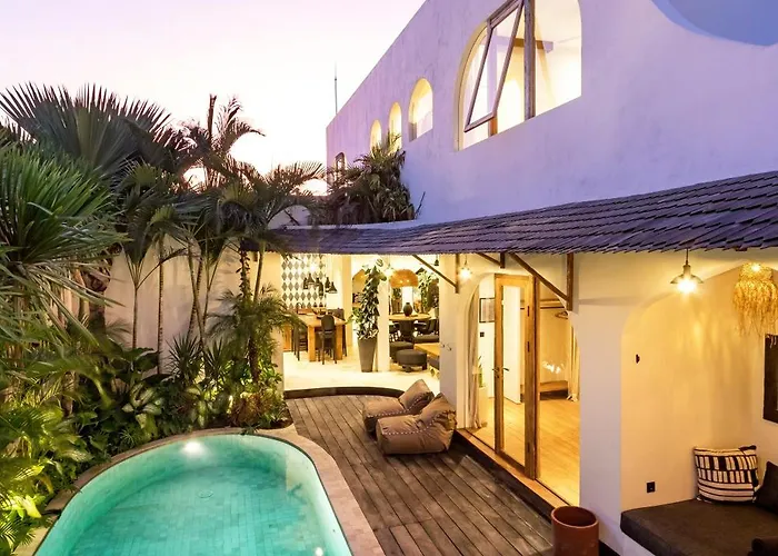 Castilla - Ethnic Vibes Tropical 4br With Private Pool, 10 Minutes From Canggu * Kerobokan
